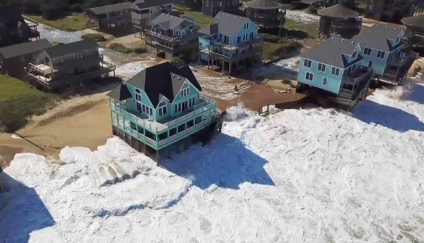 Spostare le case per salvarle dall’oceano: il caso della North Carolina – Il video