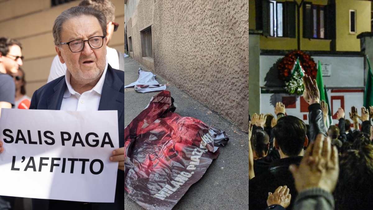 «Ha voluto andarsele a prendere», De Corato (FdI) sul 33enne picchiato a Milano. I manifesti staccati su Ramelli e il pestaggio con calci e manico di scopa