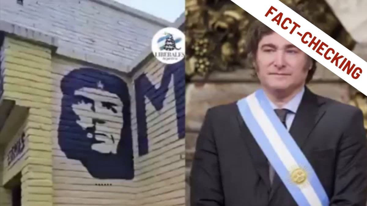 Milei non ha ordinato di cancellare i murales del Che Guevara