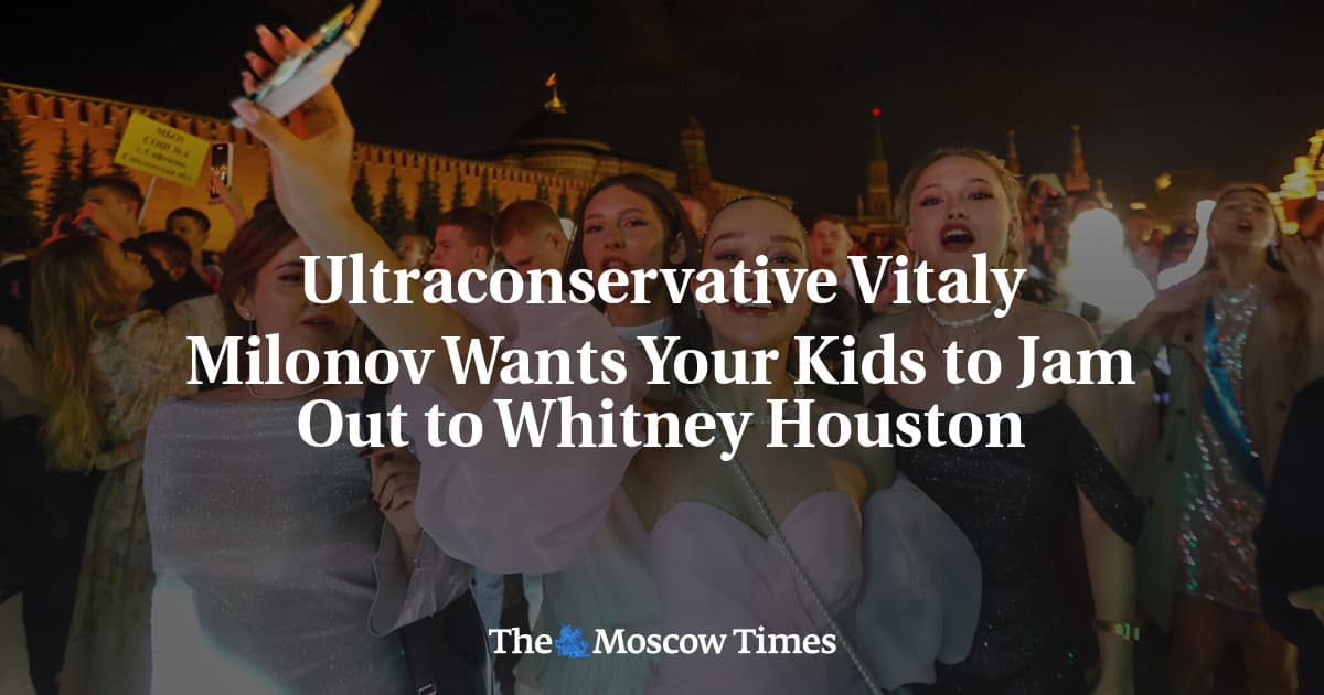 Ultraconservative Vitaly Milonov Wants Your Kids to Rock Out to Whitney Houston